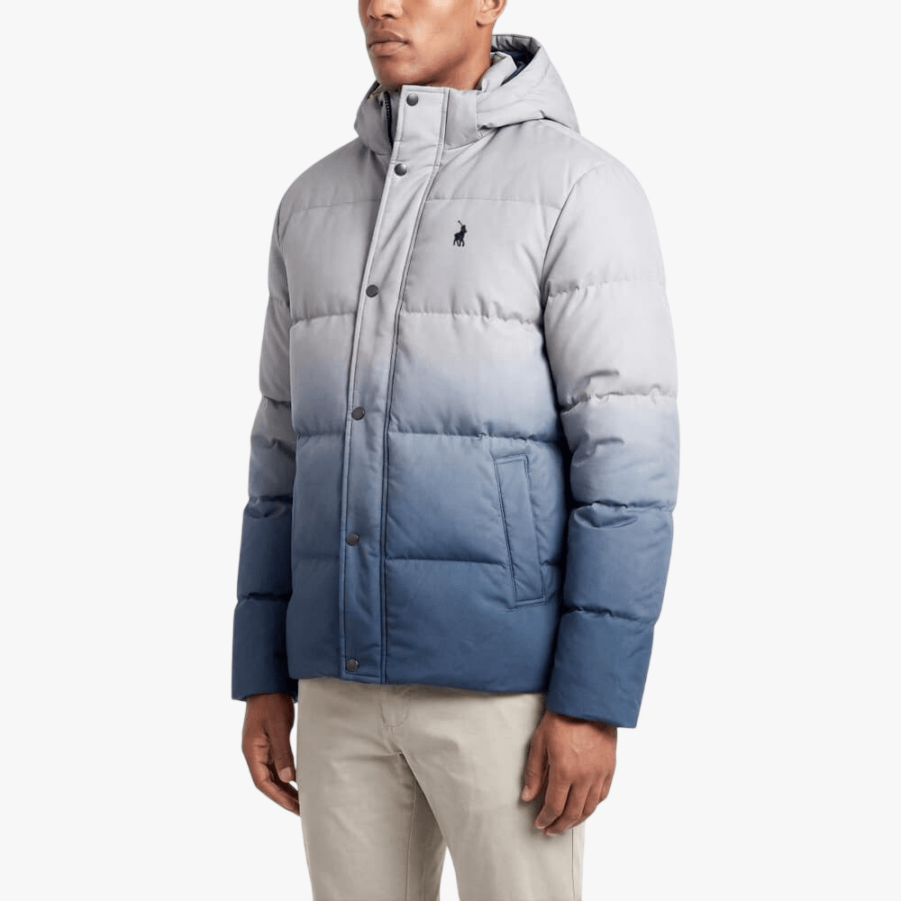 Polo Mens Pmbre Puffer Jacket Blue | Polo