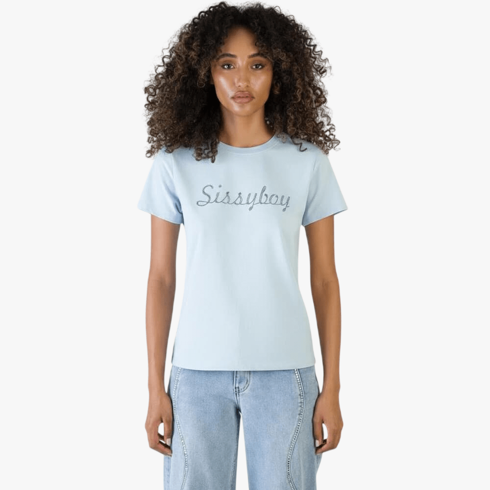 Sissy Boy Caught Your Eye Tee Pale Blue | Sissy Boy