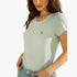 Guess Womens Logo Baby Short Sleeve Tee Surf Jade | Guess