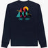 Back view of a navy Element men&