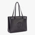 Elle Embossed Tote Handbag Black | Elle