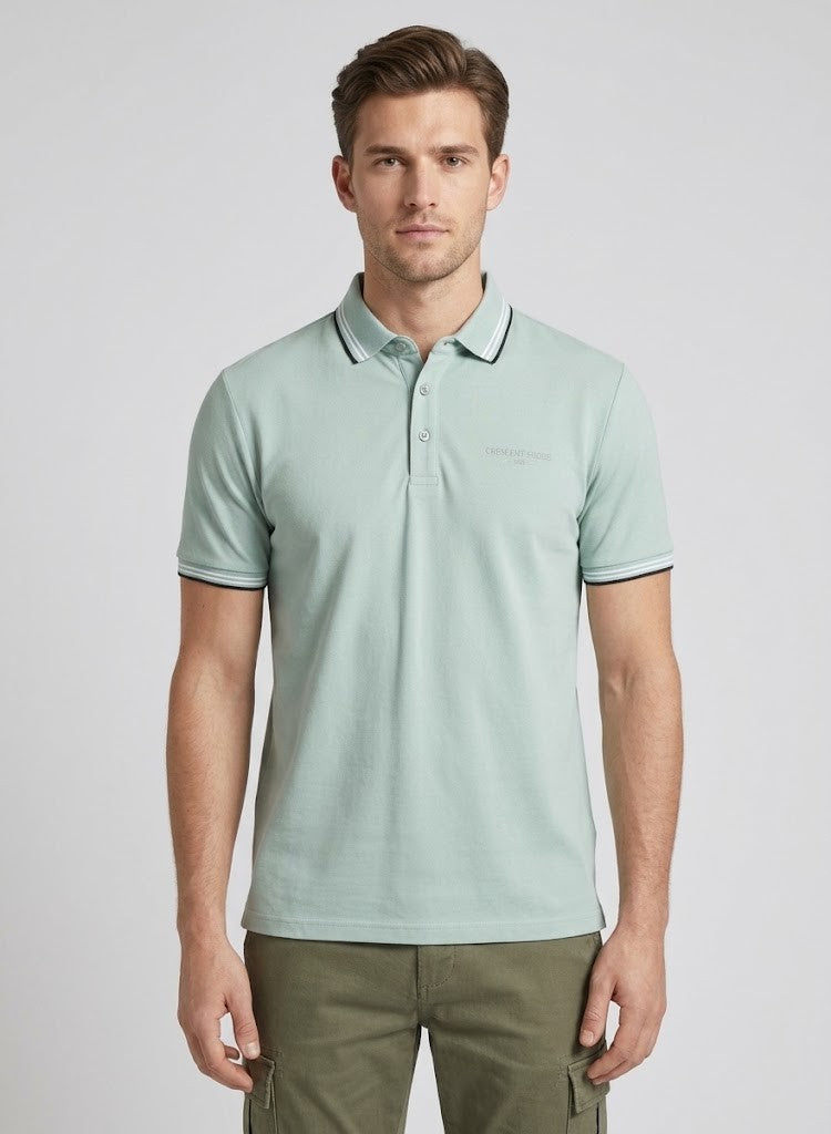 Enrico Coveri Mens Roma Golfer Green