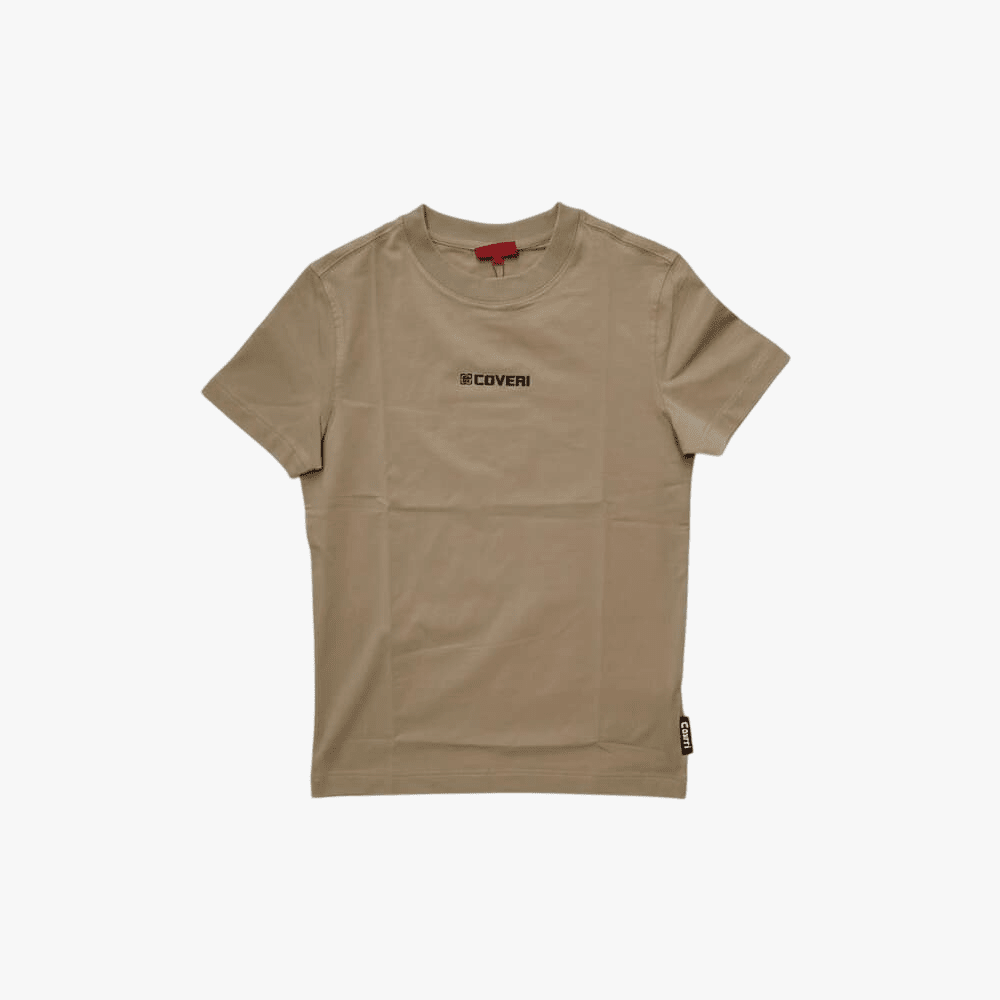 Enrico Coveri Mens Short Sleeve Tee Deep Khaki | Enrico Coveri