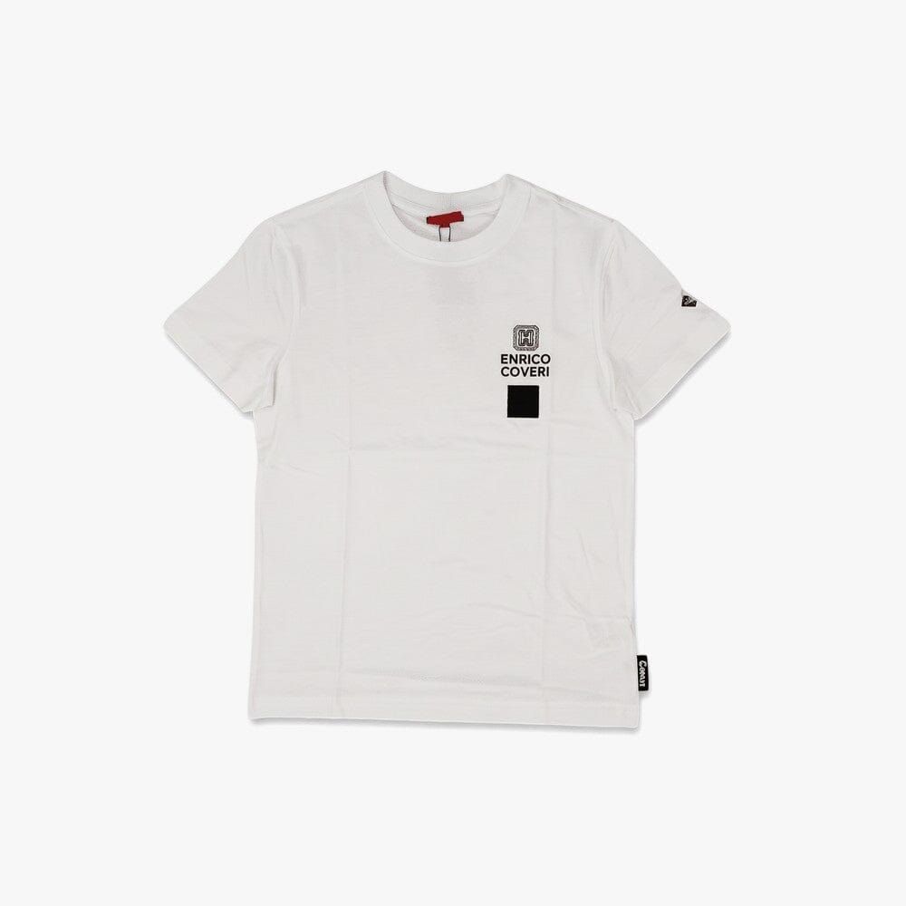 Enrico Coveri Mens Short Sleeve Tee Off White | Enrico Coveri