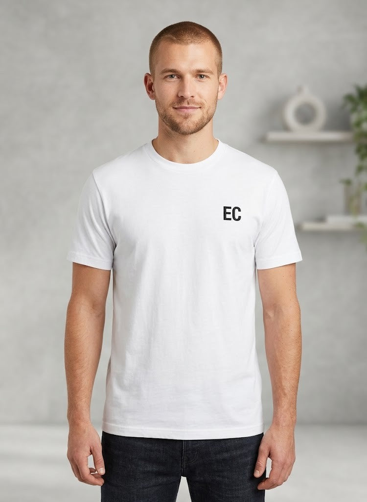 Enrico Coveri Mens Short Sleeve Tee White