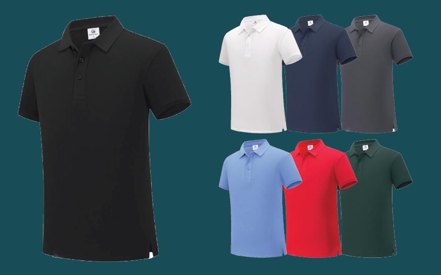 Everest 230 100% Cotton Short Sleeve Golfer Red