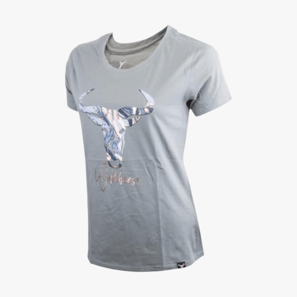 Wildebees Womens Marble Logo Tee Sage Leaf | Wildebees
