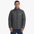 Rvca Va Full Zip Puffer Jacket Dark Grey | Rvca