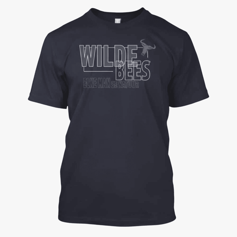 Wildebees Outline Tee New Navy | Wildebees