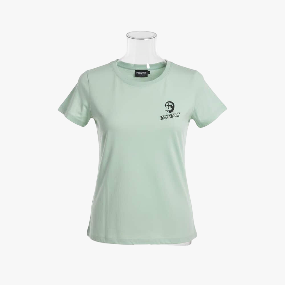 Instinct Womens Logo Short Sleeve Tee Sage
