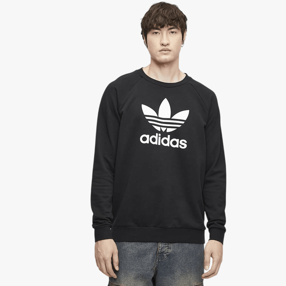 Adidas Mens Tref Sweater Black | Adidas