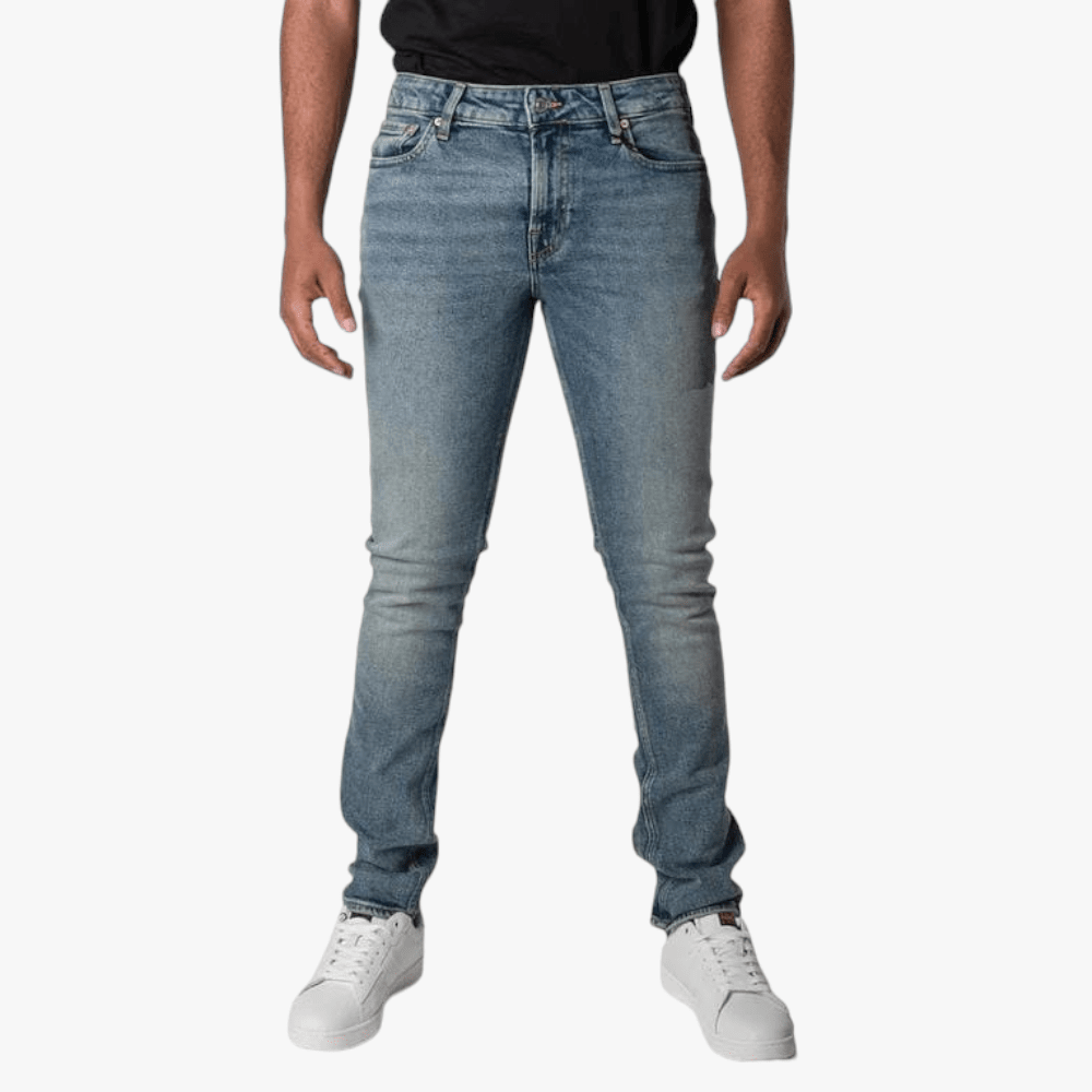 Guess Mens Skinny Light Vintage Wash Jean | Guess