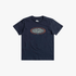 Quiksilver Boys Oval Script Short Sleeve Tee Navy Blazer | Quiksilver