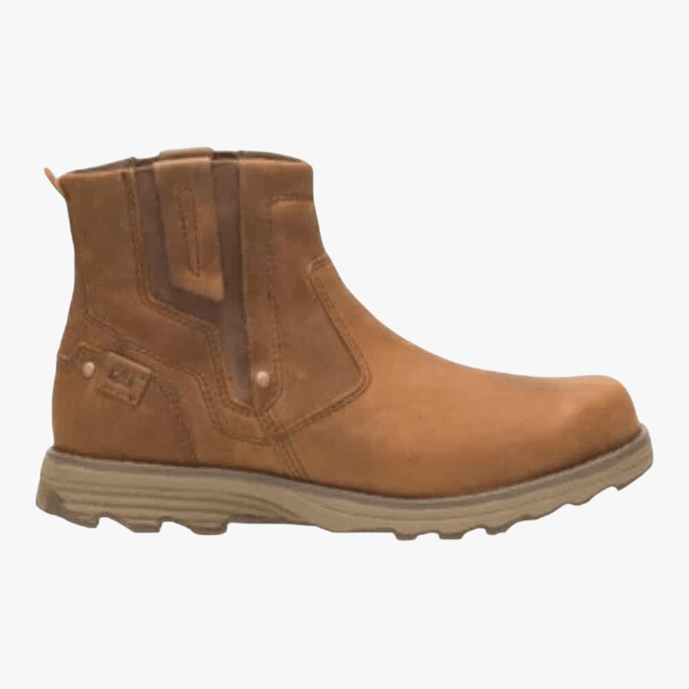 Caterpillar Mens Evander 2.0 Chelsea Boot Dark Beige | Caterpillar