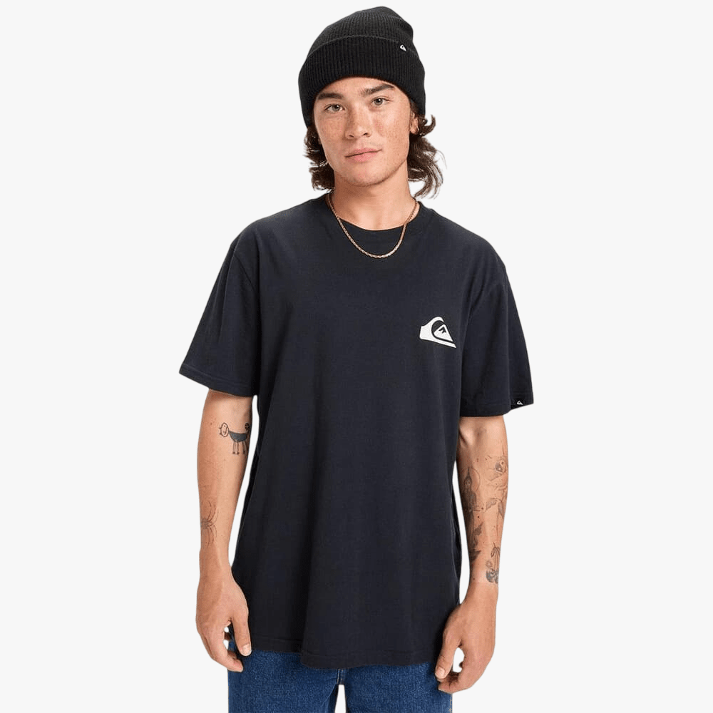 Quiksilver Mens Ev Mini Logo Tee Black | Quiksilver