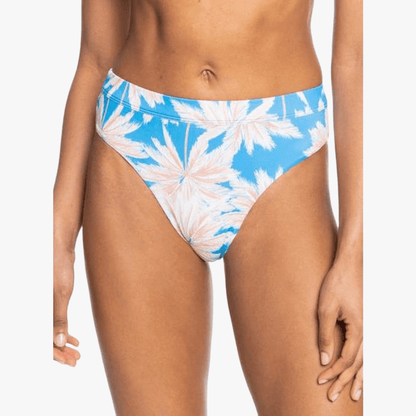 Roxy Pt Love The Shorey Bikini Bottom Azure Blue Palm Island Roxy