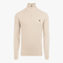 Pringle Mens Harry 1/4 Zip Sweater Beige | Pringle