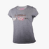 Wildebees Womens Floral Arrow Short Sleeve Tee Grey Mel | Wildebees