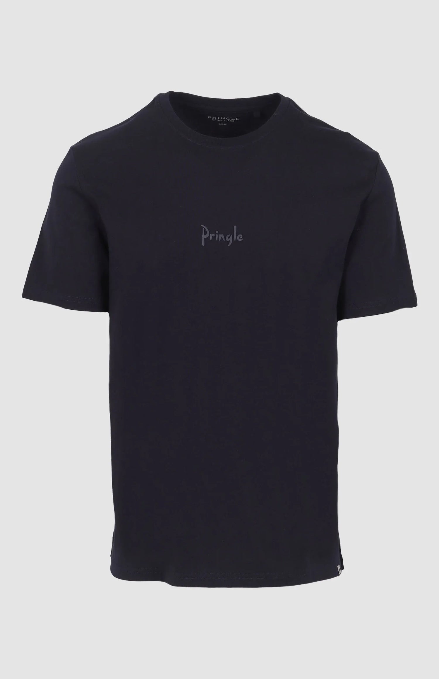 Pringle Mens Henry Raised Printed Tee Navy
