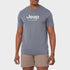 Jeep Mens Core Logo Short Sleeve Tee Grey 2 | Jeep