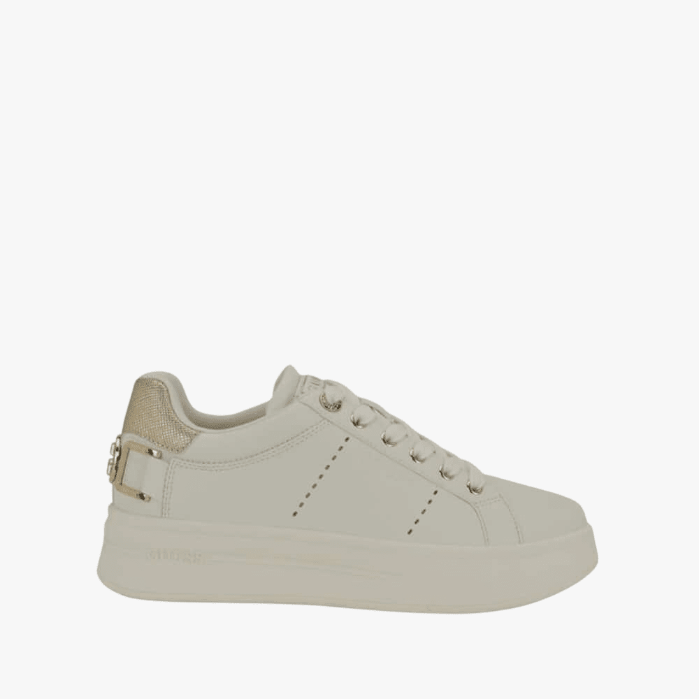 Guess Womens Wesli Afw Sneaker White | Guess