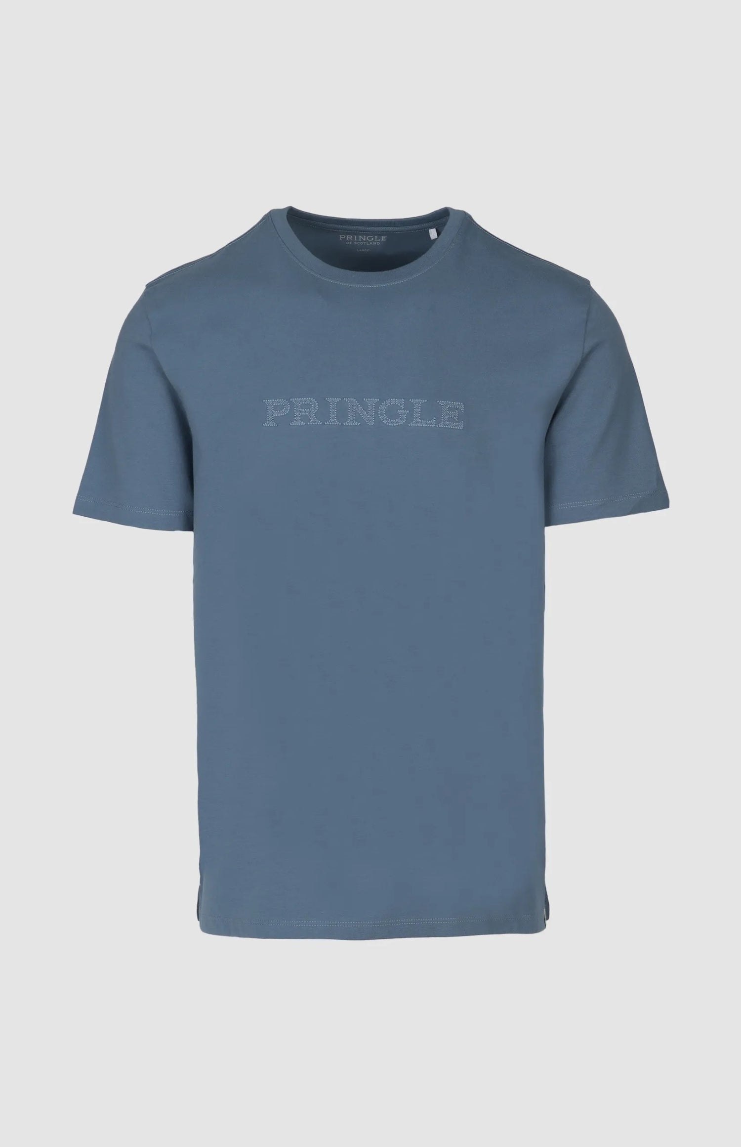 Pringle Mens Roger Embroid Tee Blue