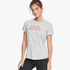 Roxy Womens Noon Ocean Short Sleeve Tee Grey Mel | Roxy