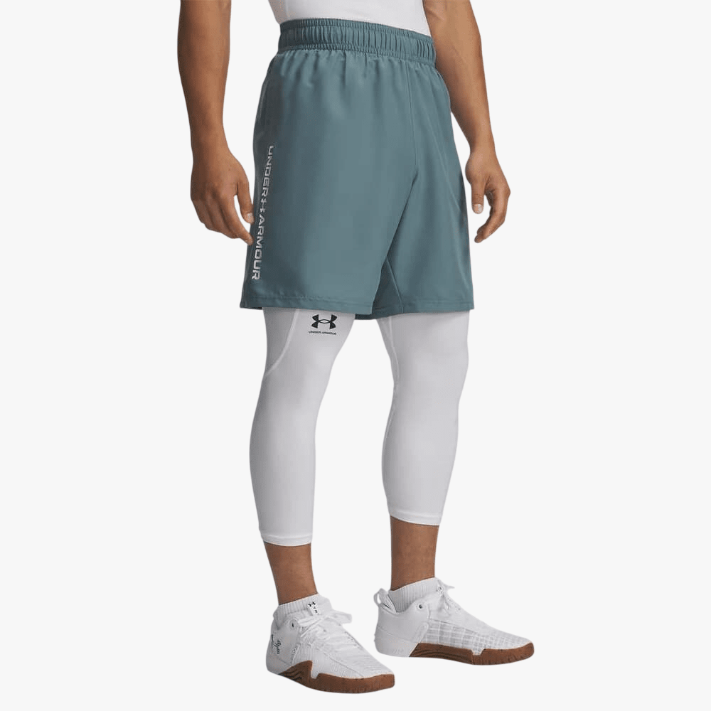 Under Armour Mens Woven Wordmark Shorts 587 Blue | Under Armour