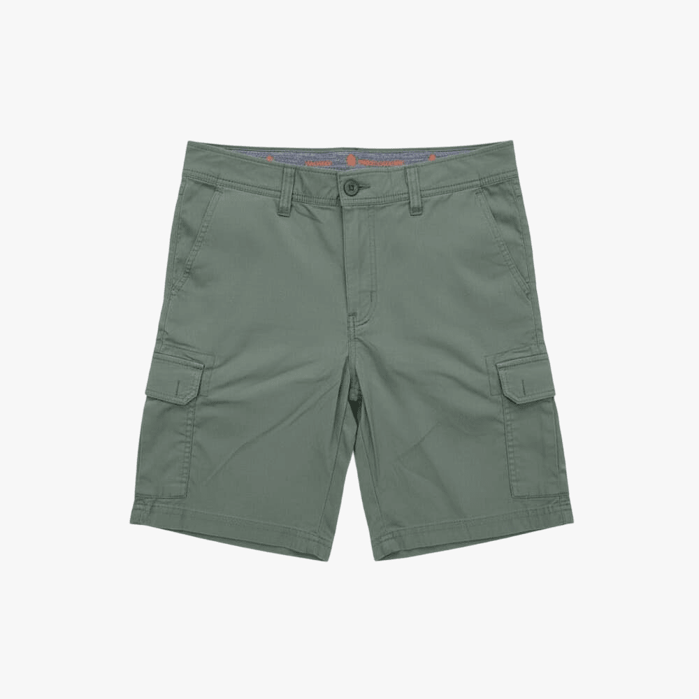 Free Country Mens Cargo Tech Shorts Olive | Wearfirst