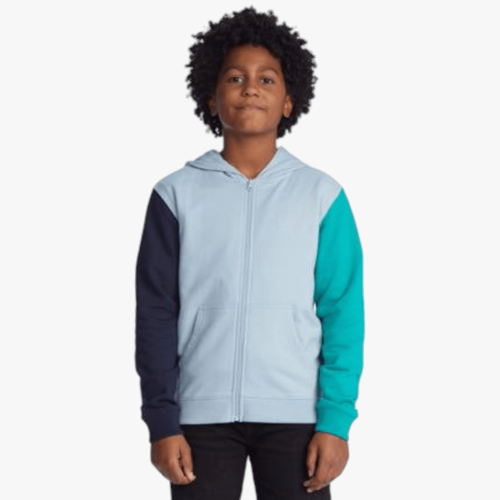 Dc Boys Riot 2 Zip Up Hoody Celestial Col Block | Dc