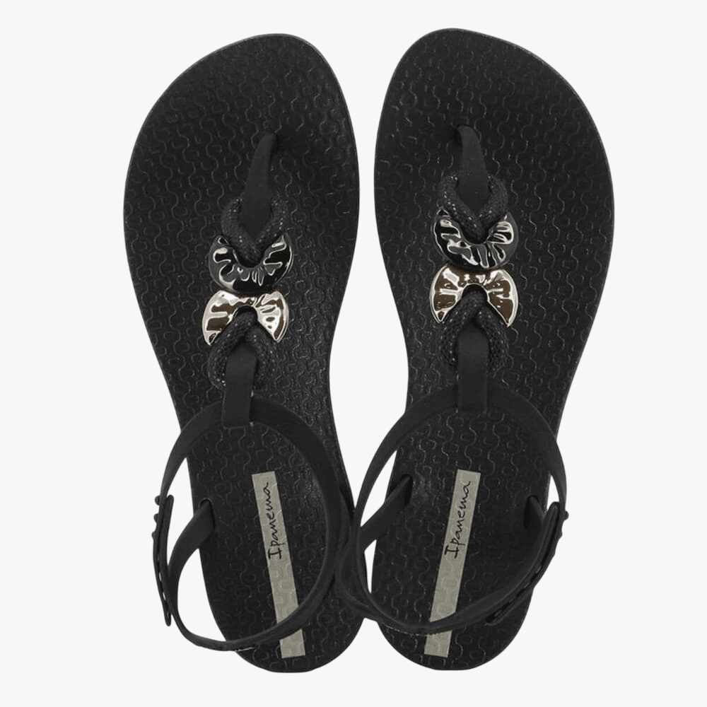 Ipanema Womens Class Conecta Ii Sandal Black Gold | Ipanema
