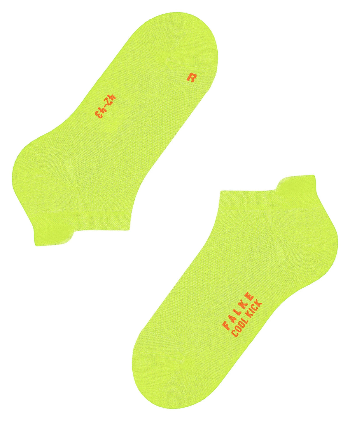 Falke Cool Kick Trainer Sock Yellow