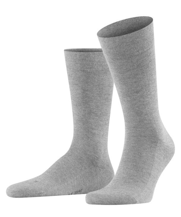 Falke Mens Sensitive London Diabetic Sock Light Grey Mel