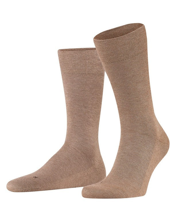 Falke Mens Sensitive London Diabetic Sock Nutmeg Mel
