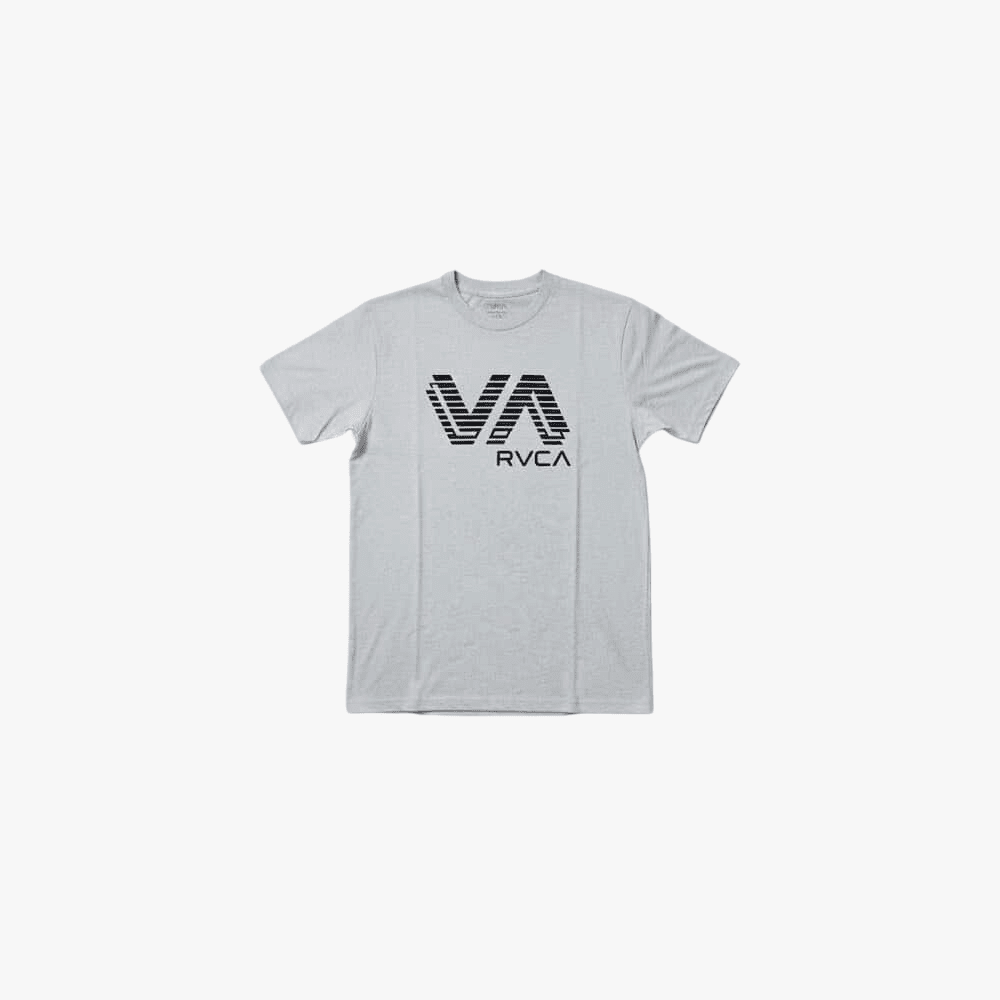 Rvca Mens Sepeartion Short Sleeve Tee Snow Heather Mel | Rvca