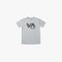 Rvca Mens Sepeartion Short Sleeve Tee Snow Heather Mel | Rvca