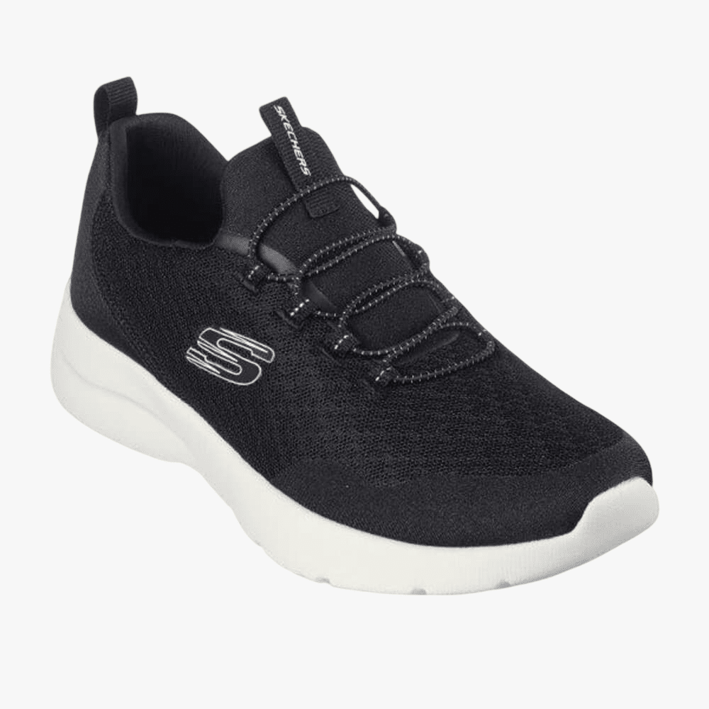 Skechers Womens Dynamight 2.0 Sneaker Black Lavender Blue | Skechers