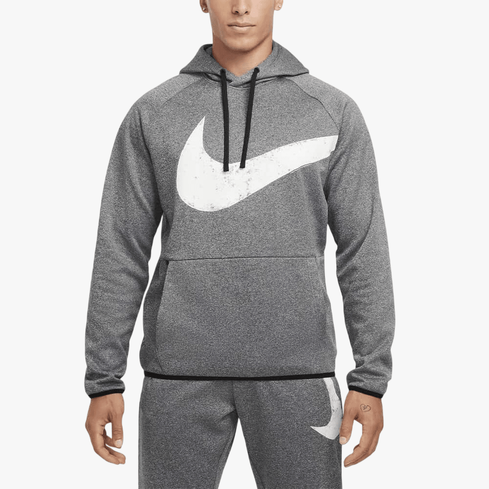Nike Mens Tf Swoosh Hoodie Grey Mel | Nike