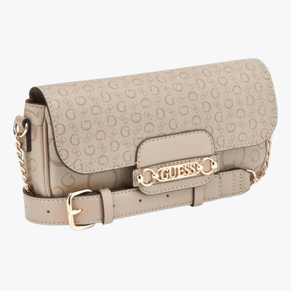 Guess Daisee Crossbody Flip Bag Taupe | Guess