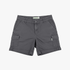 Kakiebos Womens Half Elasticated Shorts Washed Blue | Kakiebos