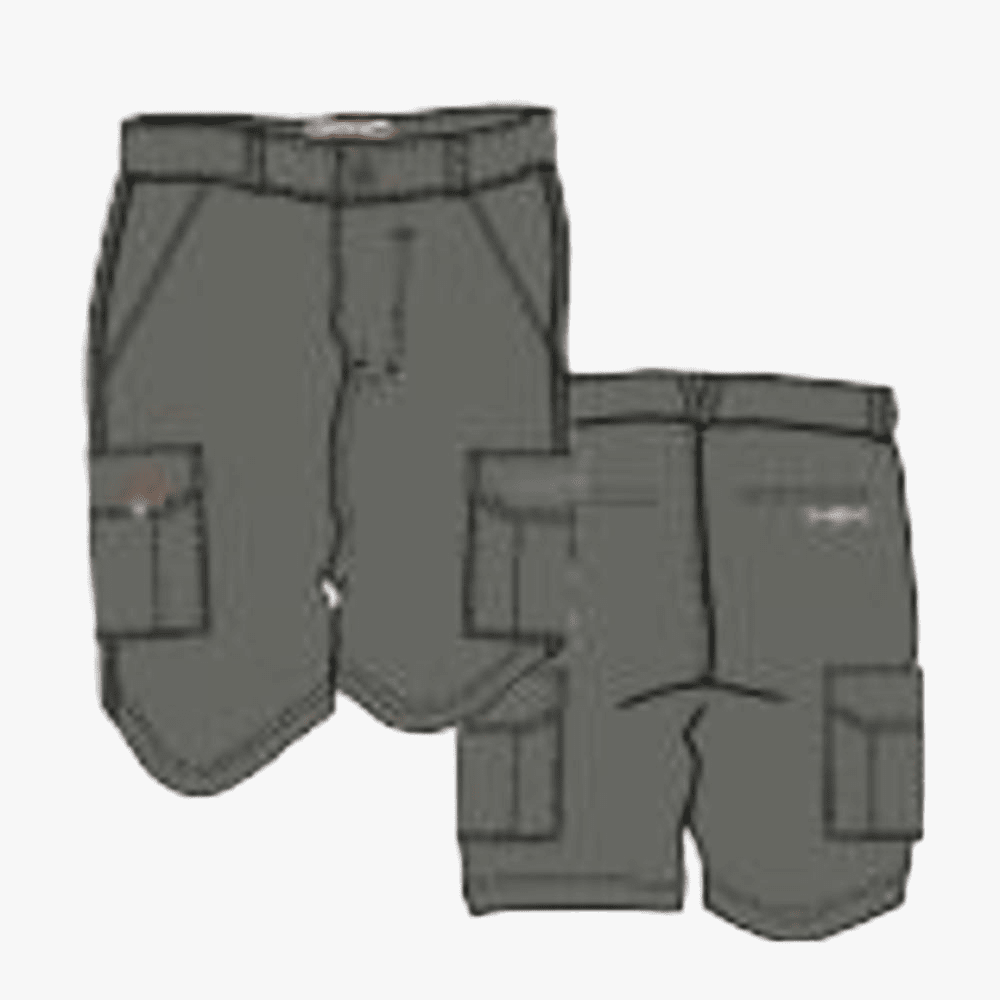 Kakiebos Mens 24Cm Fixed Waist Shorts Choc | Kakiebos