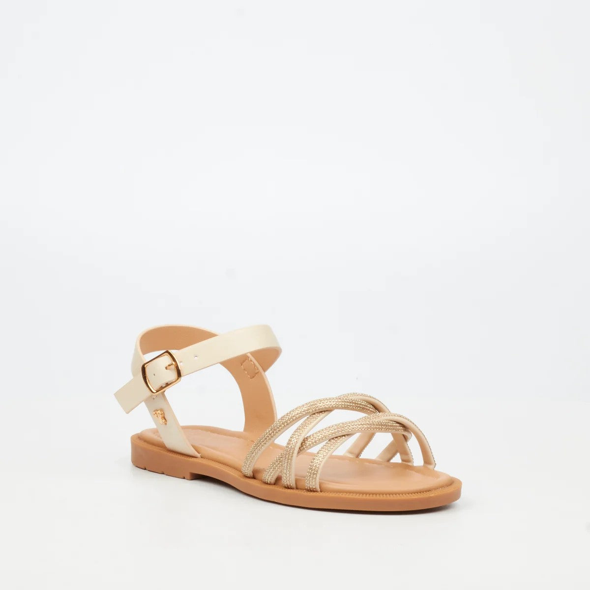Flutterby Ella 1 Youth Sandal Beige