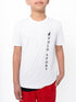 Polo Boys Dave Printed Tee White | Polo