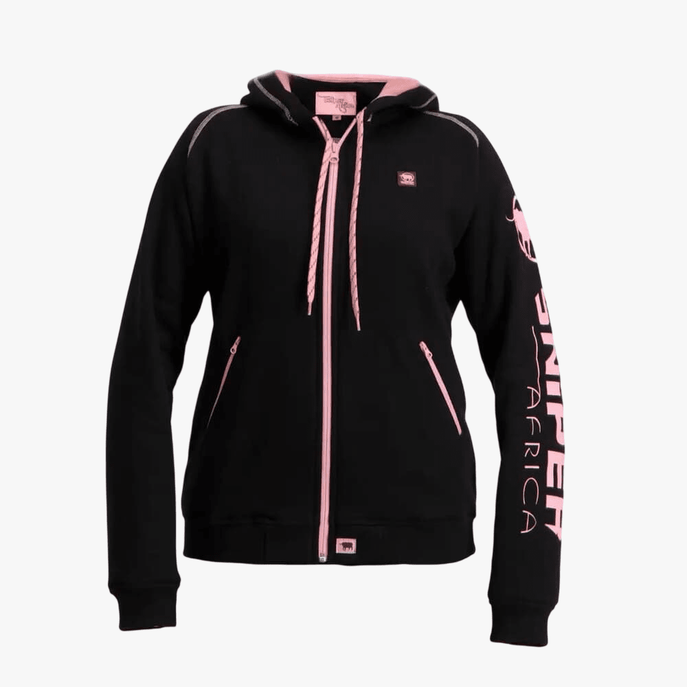 Sniper Womens Reactor Hoody Black Pink | Sniper