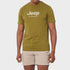 Jeep Mens Core Logo Short Sleeve Tee Olive | Jeep
