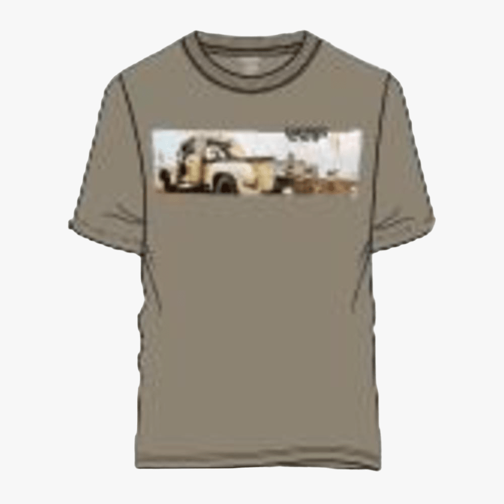 Kakiebos Classic Fit Short Sleeve Tee Falcon Putty | Kakiebos