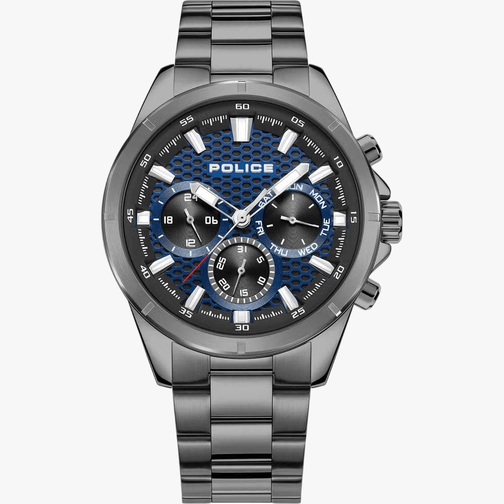 Police Gents Malawi Watch Multifunction Steel | Police