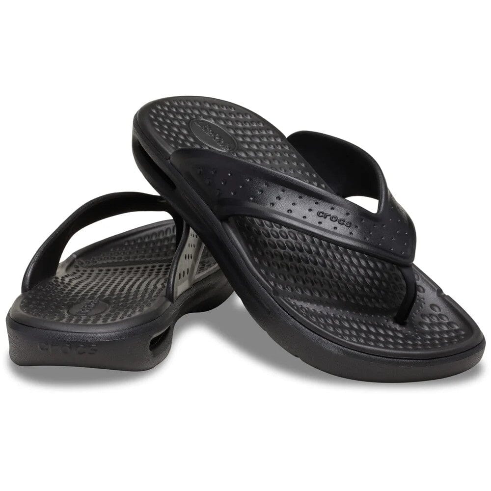 Crocs Mens Inmotion Literide Flip Black | Crocs
