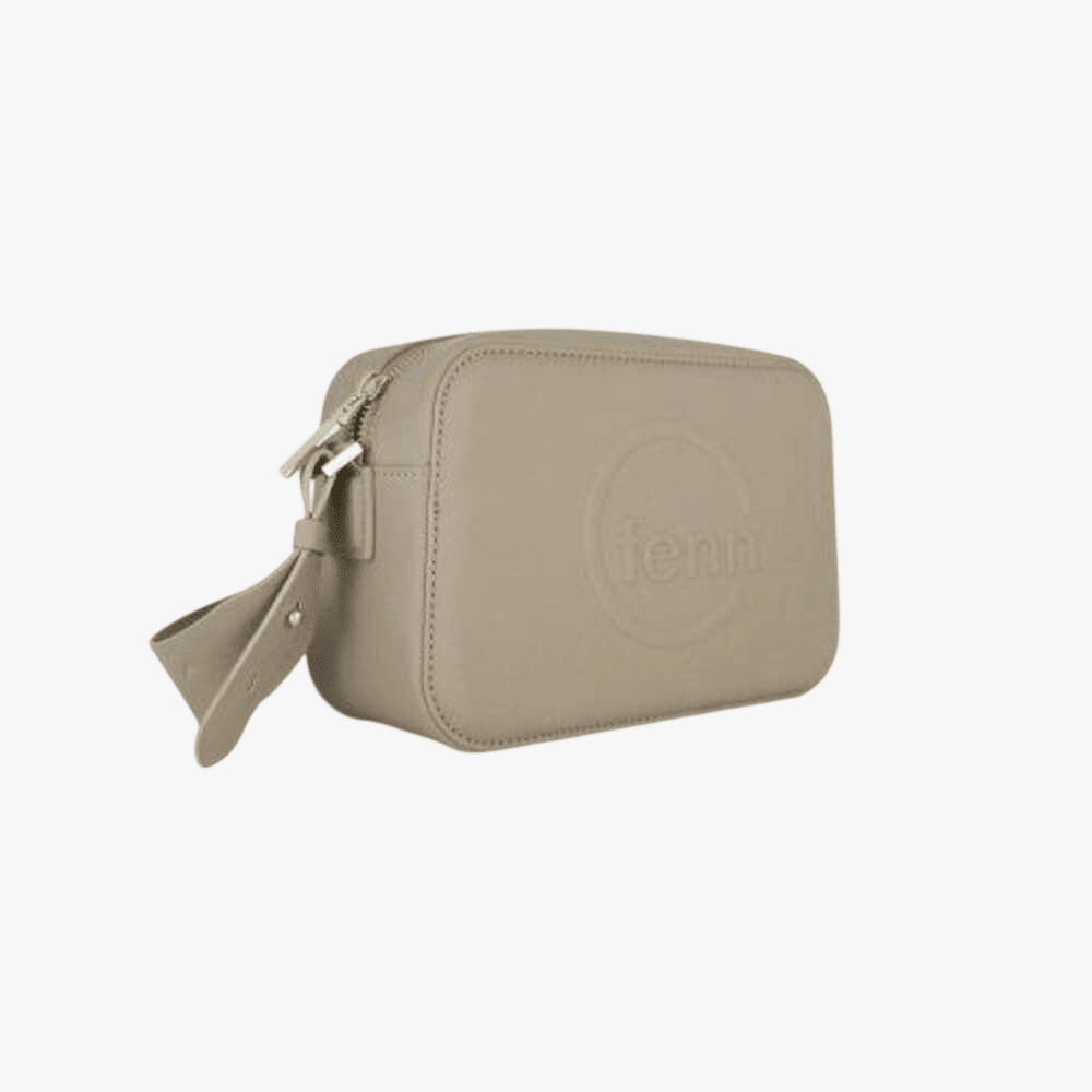Fenn Stone Gold Zip Crossbody Bag | Fenn