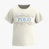 Polo Girls Britney Printed Short Sleeve Tee Off White | Polo